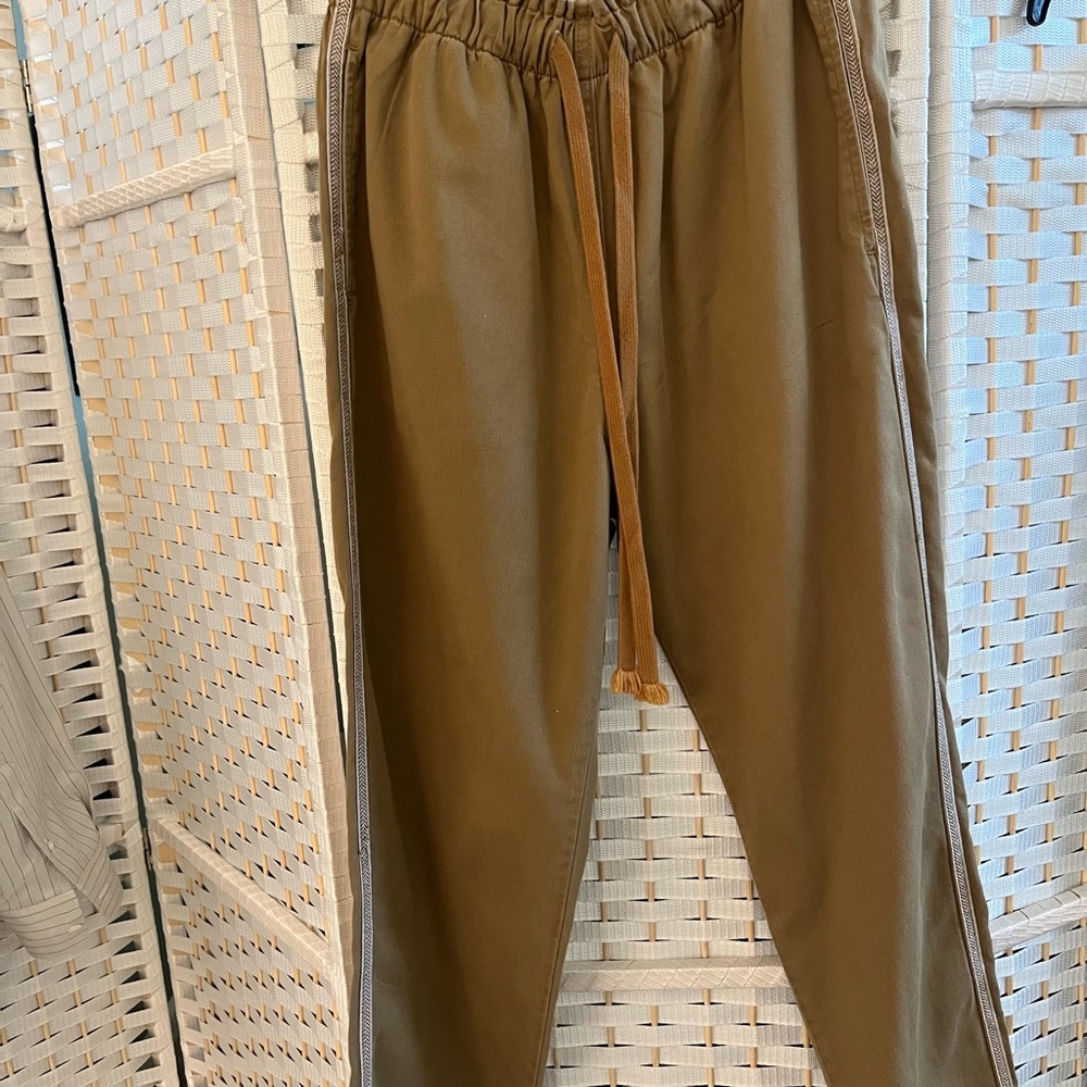 XiRENA Brown Cropped Ankle Pants